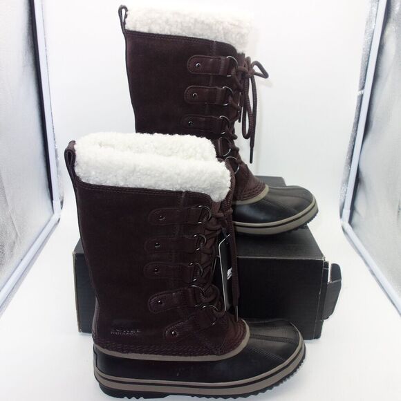 NEW Sorel Joan Of Artic Shearling Winter Snow Cold Weather Boots Women's 5 - Picture 3 of 10